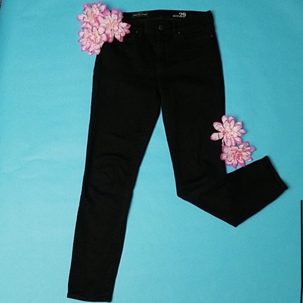 J.Crew High-Rise Black Jeans